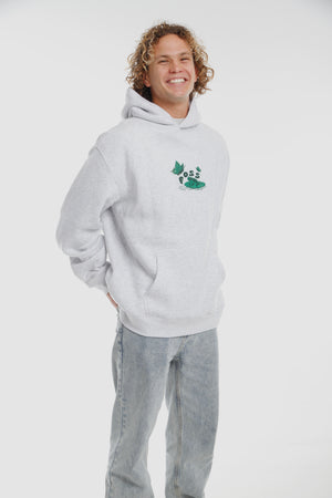 
                  
                    Load image into Gallery viewer, Frog &amp;amp; Butterflies Hood - Snow Marle
                  
                