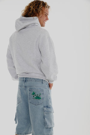 
                  
                    Load image into Gallery viewer, Frog and Butterflies - Jorts
                  
                